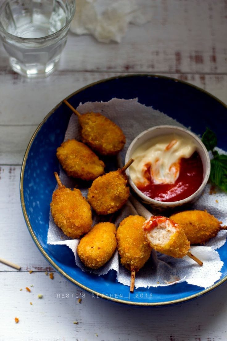 Pizza on brown wooden table