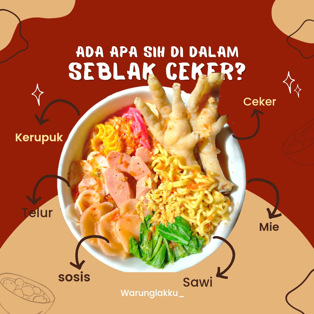 Ceker ayam untuk seblak diproses dengan higenis
