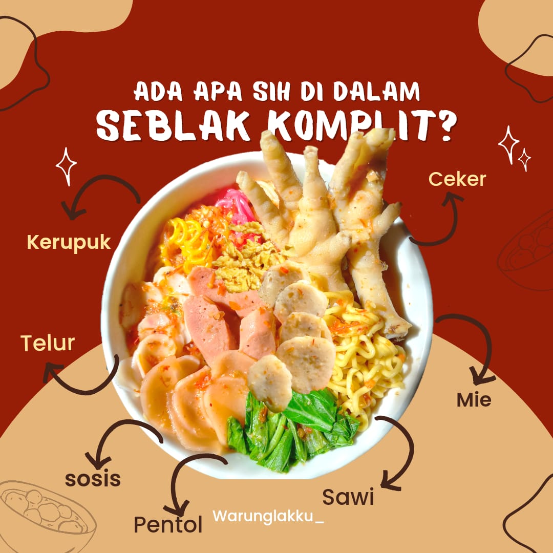 Sayuran fresh digunakan untuk seblak warunglakku